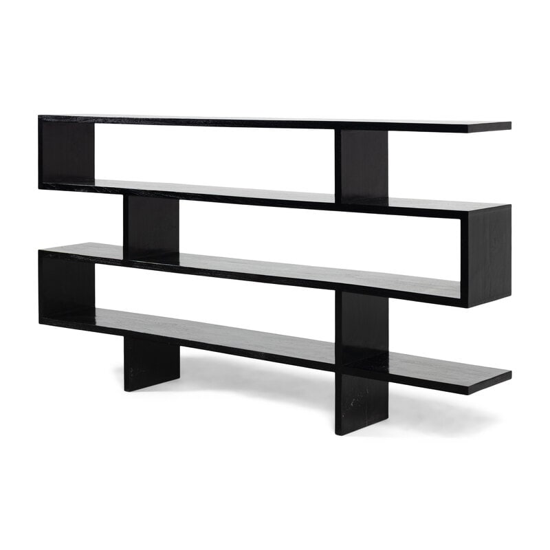 A Contemporary Balinese Stained Teak Bookcase (1 of 13)