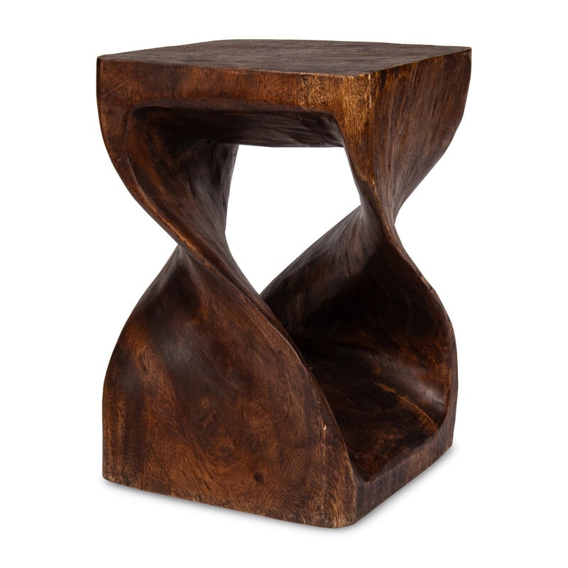A Carved Hardwood Stool (1 of 13)