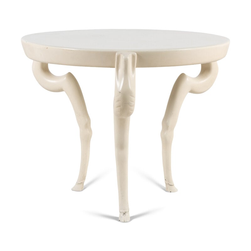 Sirmos USA, Circa 1970 Center Table with Animal Form Legs  (1 of 13)