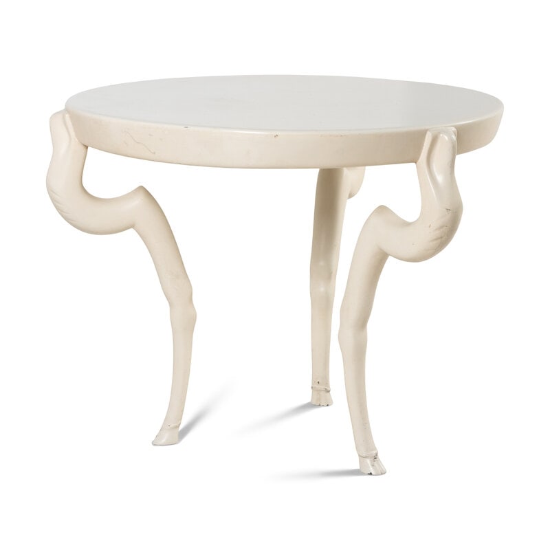 Sirmos USA, Circa 1970 Center Table with Animal Form Legs  - 2