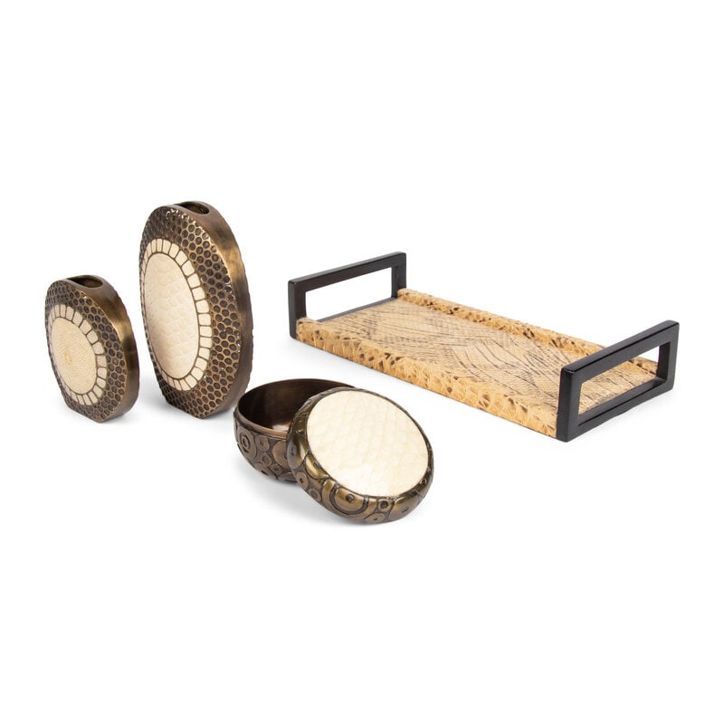 Four R&Y Augousti Table Articles - 2