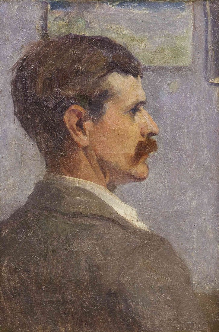 Louis P. Dessar, (American, 1867-1952), Portrait of Joh