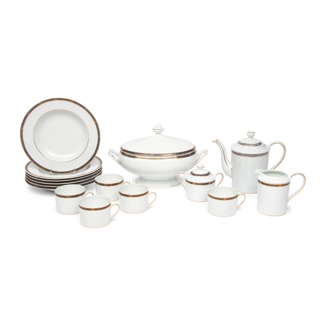 A Bernardaud Limoges Porcelain Dessert Service (1 of 3)