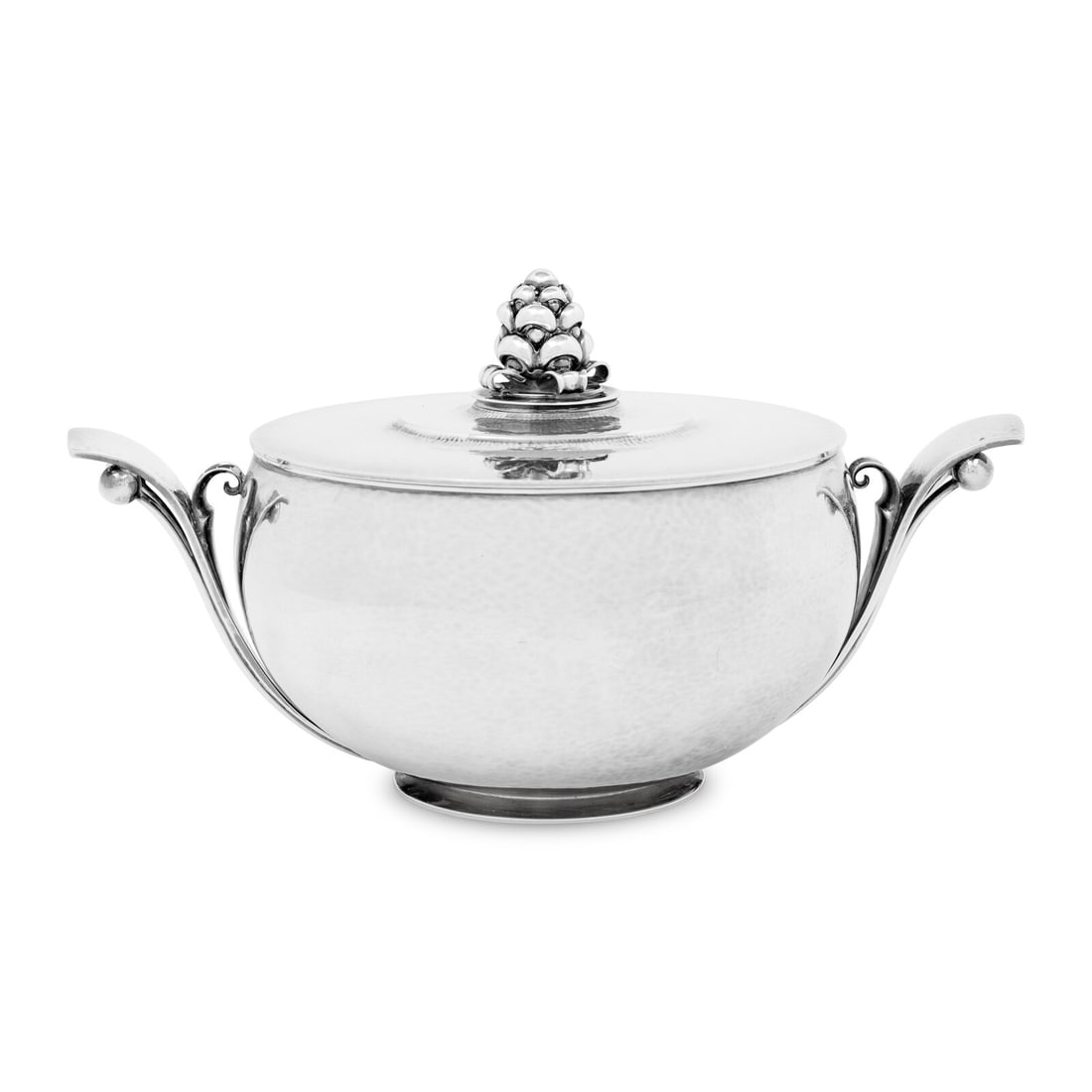 A Georg Jensen Silver Tureen and Cover (1 of 5)
