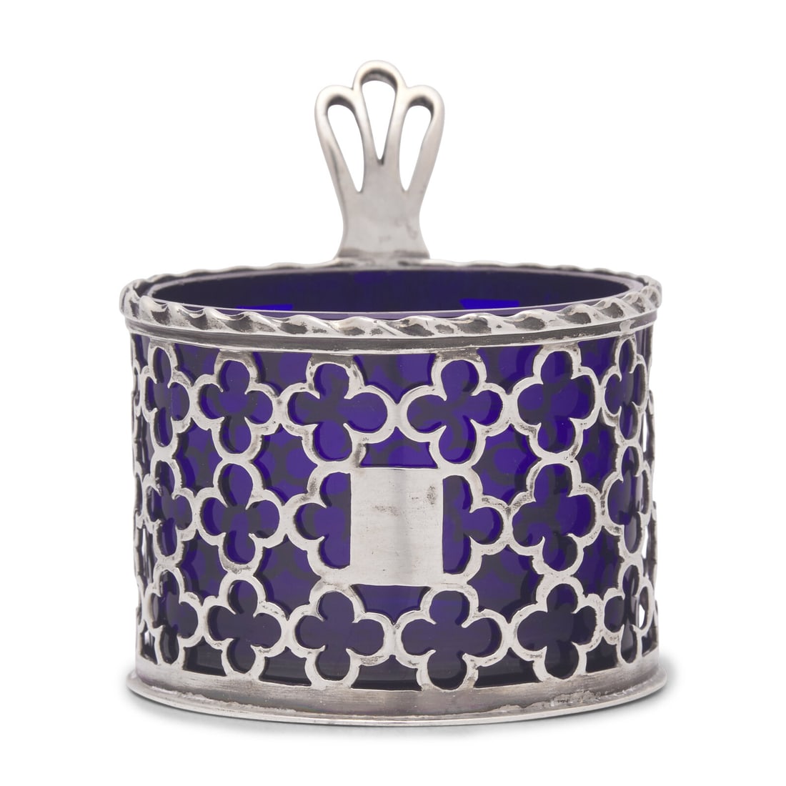 A George III Pierced Silver Cream Piggin (1 of 4)