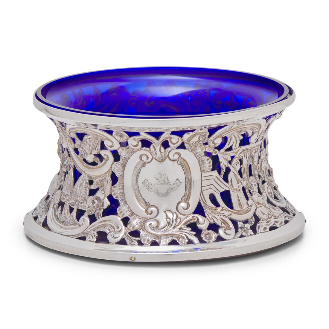 An Irish Edwardian Silver Dish Ring (1 of 5)