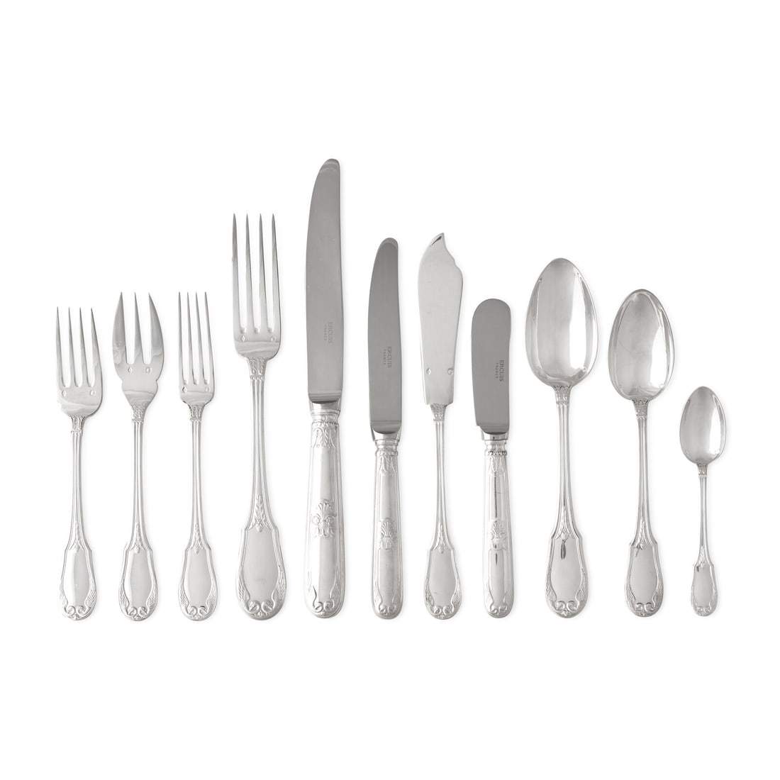 A French Silver Flatware Service (1 of 3)
