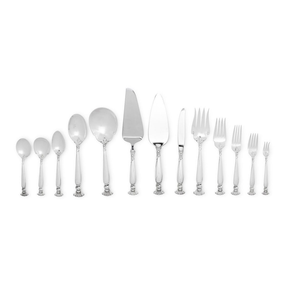 An American Silver Flatware Service (1 of 3)