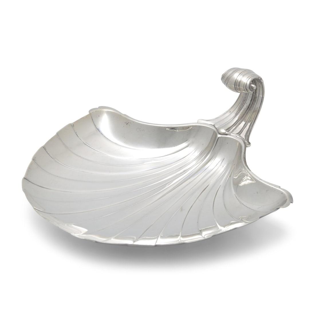 An American Silver Shell-Form Dish (1 of 3)