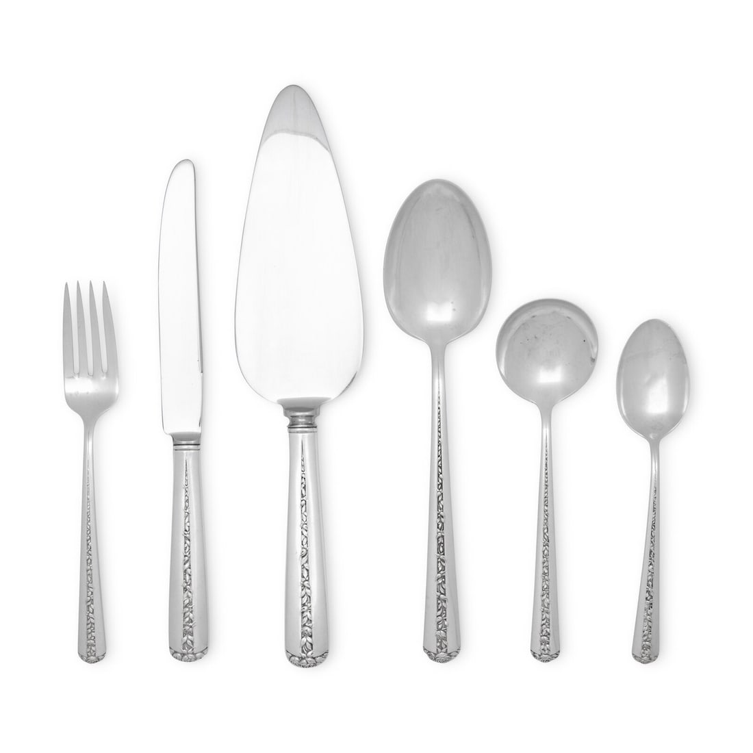 An American Silver Flatware Service (1 of 3)