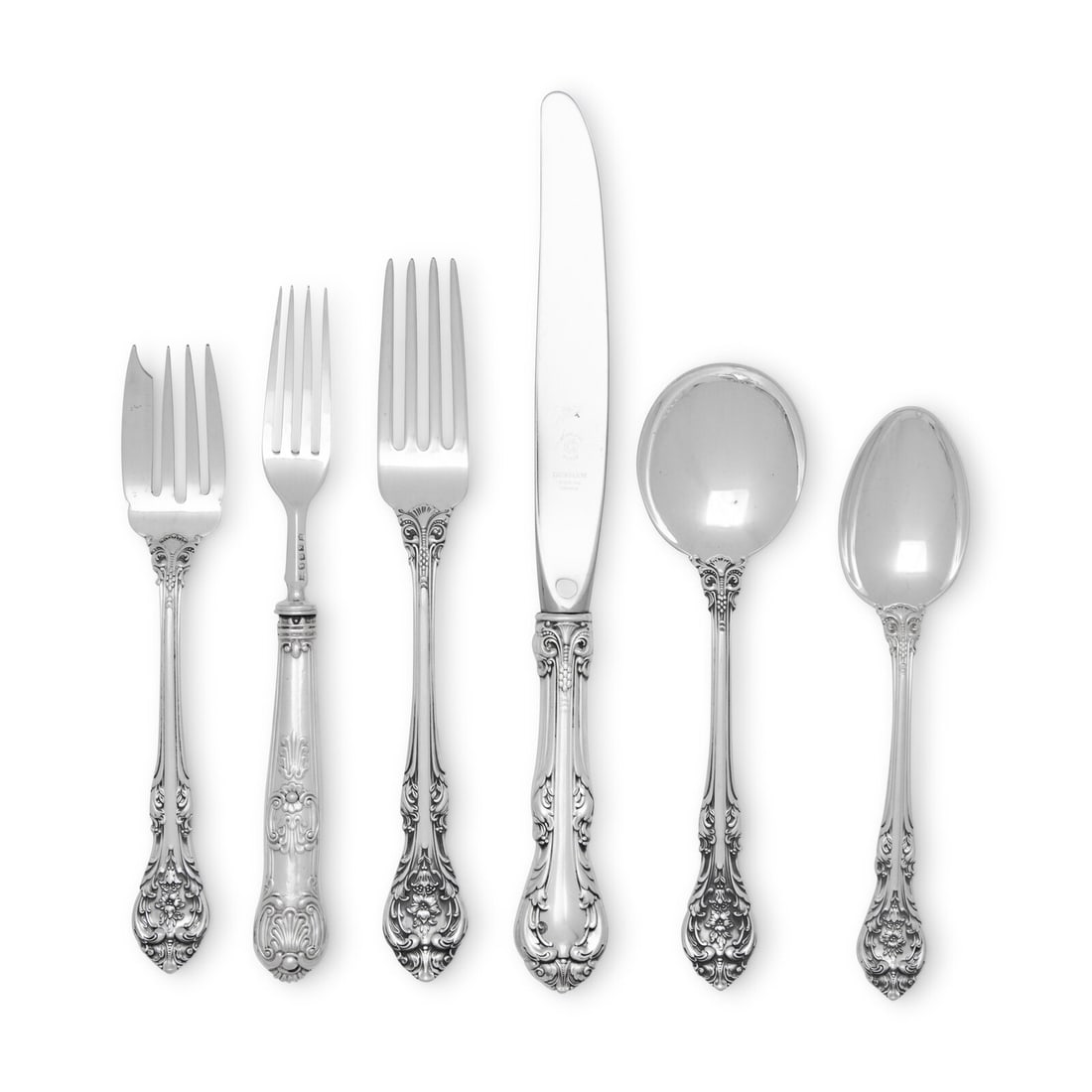 An American Silver Flatware Service (1 of 3)