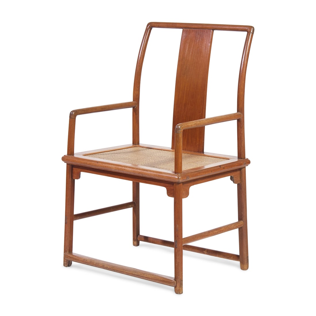 A Chinese Huanghuali Official's Armchair, Nanguanmaoyi, 18th/19th Century 清中期 (1 of 6)