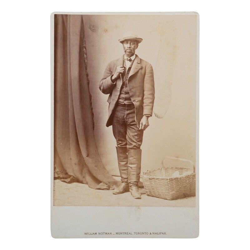 [African Americana] Yale College Photo Album of Faculty and Students, incl. African American Worker: [African Americana] Yale College Photo Album of Faculty and Students, incl. African American Worker 16 x 12 1/2 in. album containing 91 photographs, including Yale faculty members and