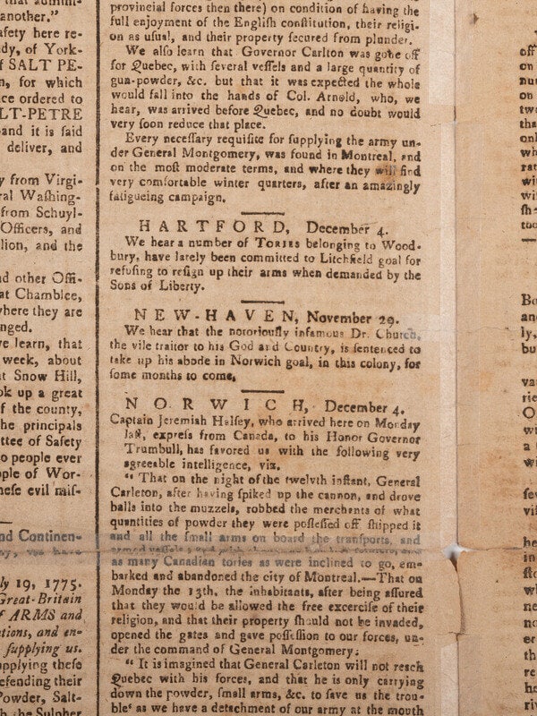 [American Revolution] The Essex Journal and New Hampshire Packet, December 5, 1775 - 3