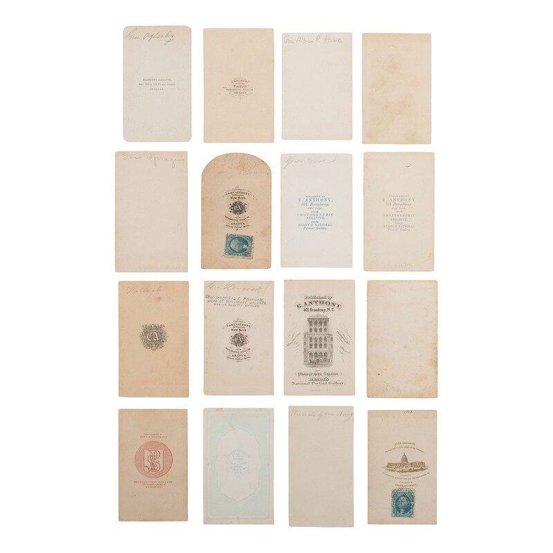 [Civil War] 31 Carte de Visites of Union generals, incl. McPherson, Sheridan, and Burnside  - 2