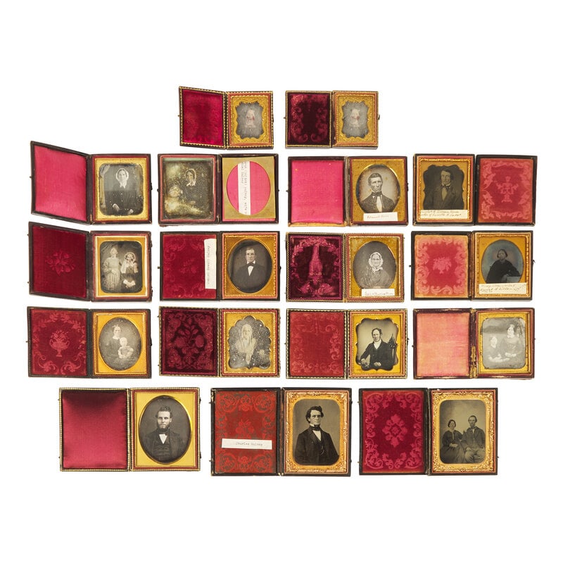 [Early Photography] Collection of 17 Assorted Photographs, All Identified (1 of 1)