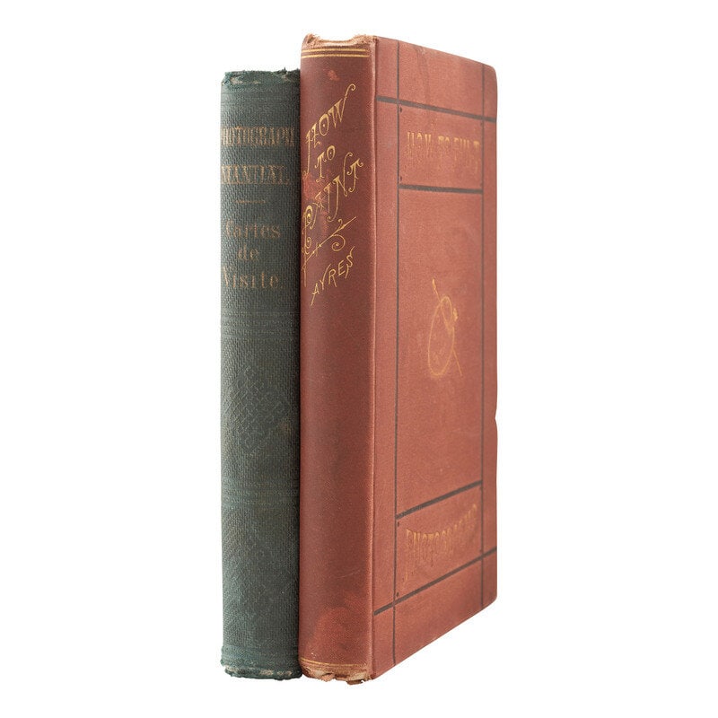 [Early Photography] Manuals Regarding the CDV process and Painting Photographs. 1860s-1870s : [Early Photography] Manuals Regarding the CDV process and Painting Photographs. 1860s-1870s Burgess, N.G. The Photograph Manual; A Practical Treatise, Containing the Cartes de Visite Process, a