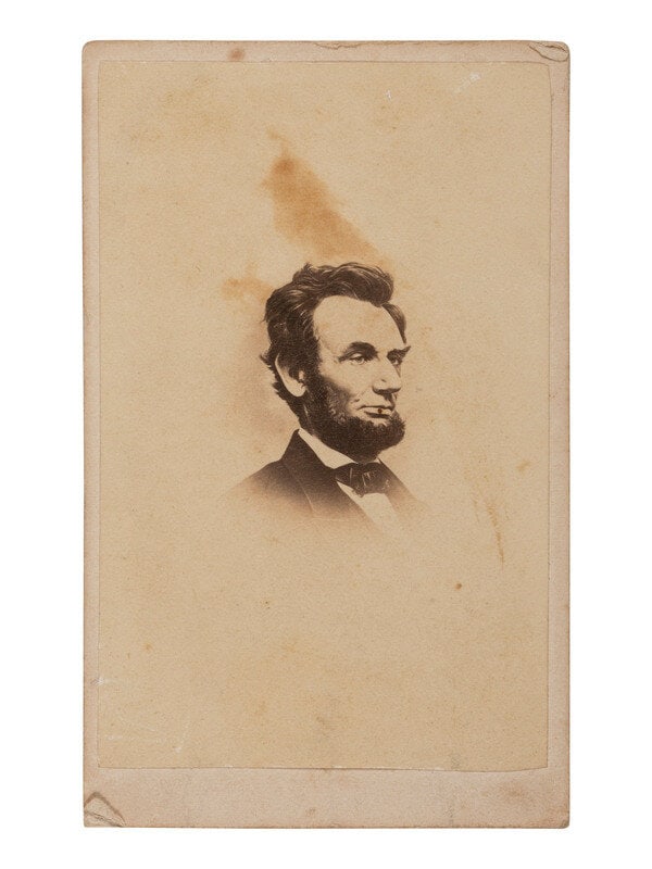 [Presidential] Group of 13 Photographs of Presidents: [Presidential] Group of 13 Photographs of Presidents 13 photographs, comprised of a combination of CDVs and cabinet photographs of US presidents and their families. Images in varying conditions though