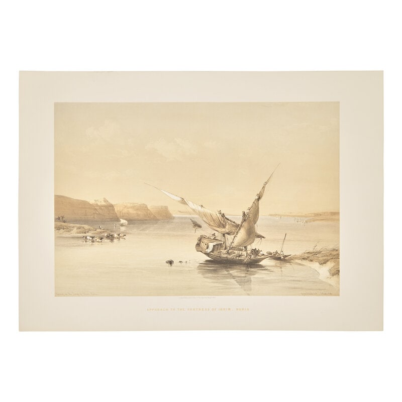 [Prints] Roberts, David. Group of Eight Prints - 12