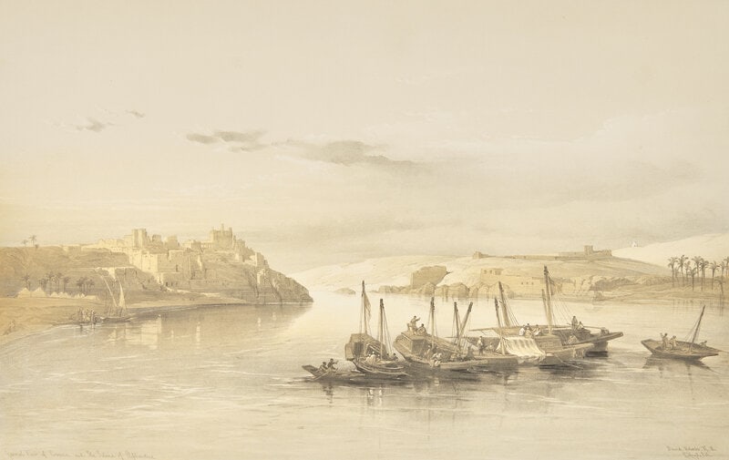 [Prints] Roberts, David. Group of Eight Prints - 13