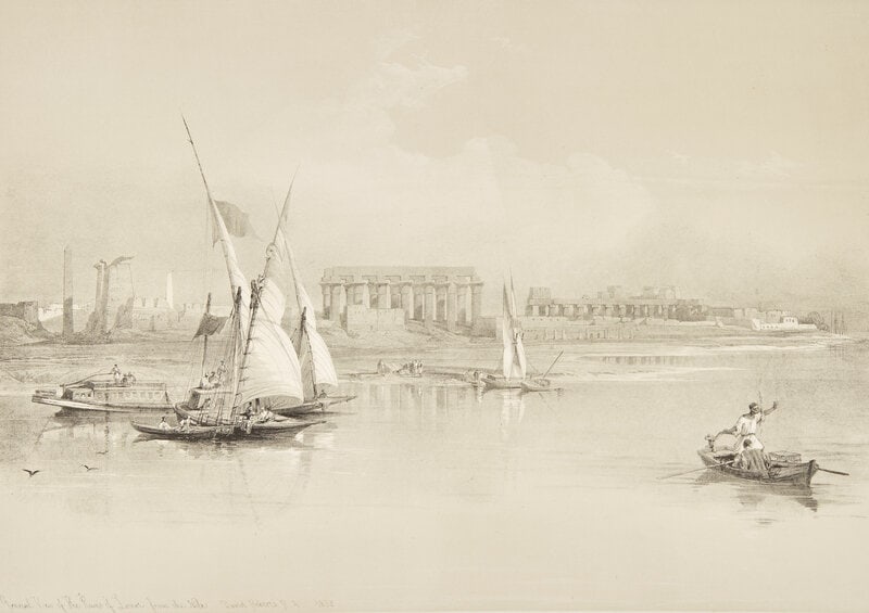 [Prints] Roberts, David. Group of Eight Prints - 17