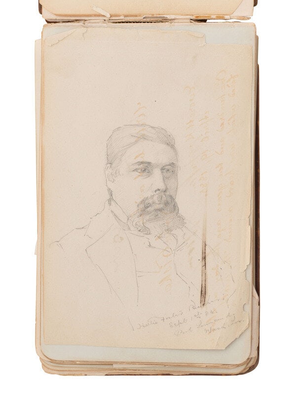 [Theater] Autograph Album, ca. 1881 - 5