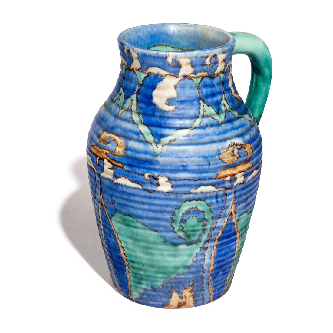 Clarice Cliff (English, 1899-1972) Persian (Inspiration) pattern Lotus Jug, c. 1930-31 (1 of 5)
