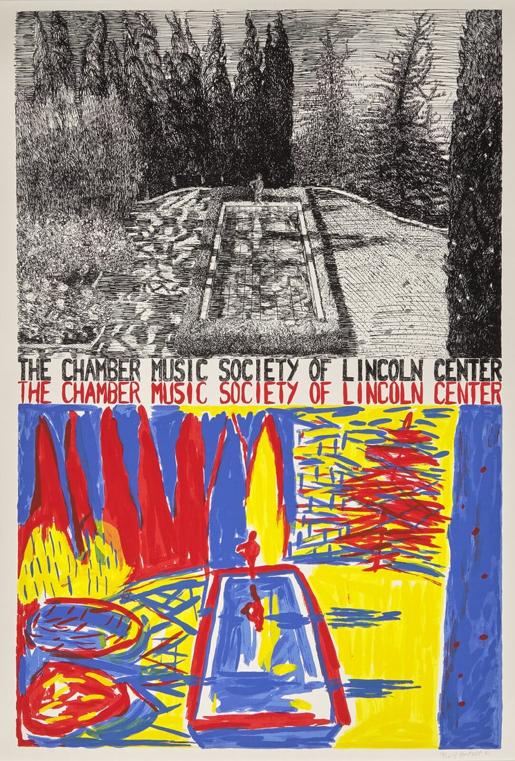 Jennifer Bartlett (American, 1941-2022) The Chamber Music Society of Lincoln Center, 1981 (1 of 1)