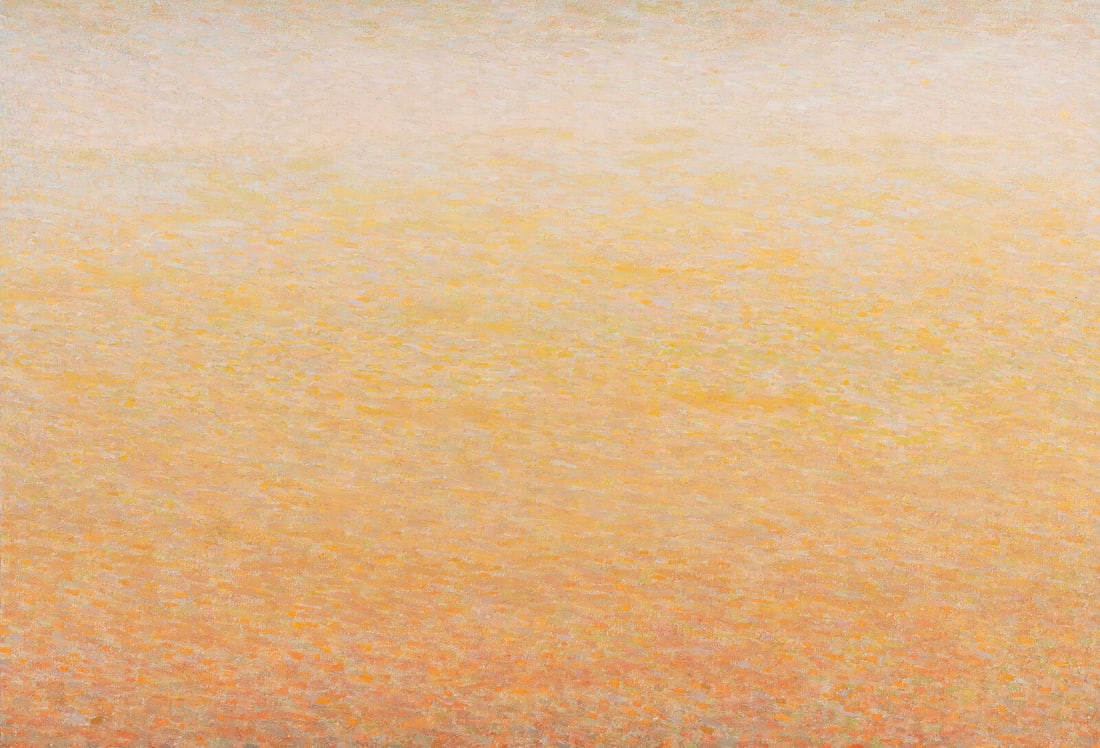 Leonard Nelson (American, 1912-1993) It's Very Quiet, 1978-79: Leonard Nelson (American, 1912-1993) It's Very Quiet, 1978-79 oil and acrylic on canvas signed L. Nelson, dated, and stamped by the artist's estate (verso) 49 1/4 x 72 1/4 inches. This lot is located