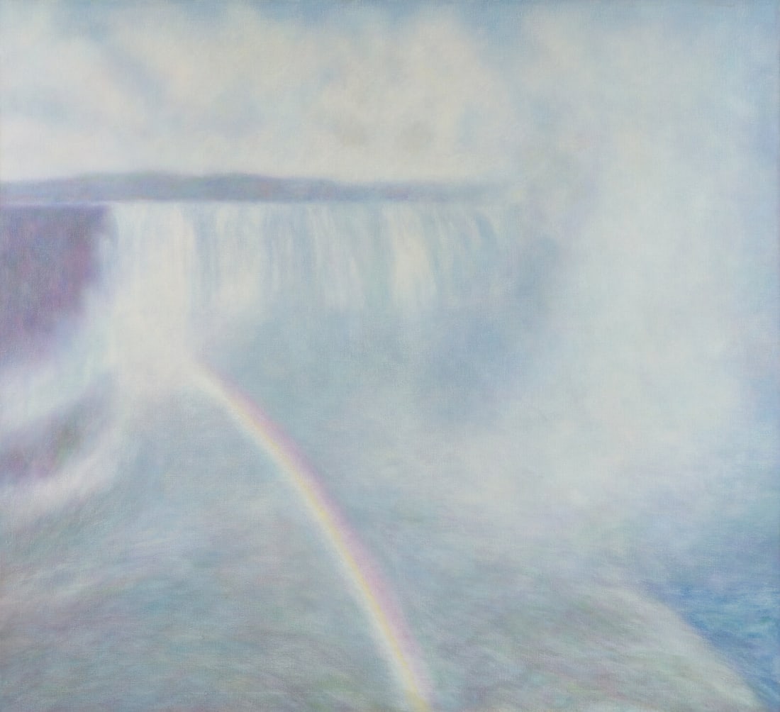 Thomas Chimes (American, 1921-2009) Waterfall, 1980 (1 of 2)