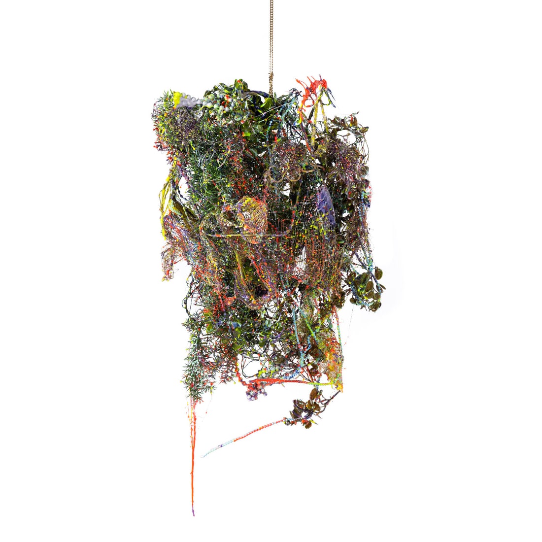 Cristina Lei Rodriguez (American, b. 1974) Nest, 2007: Cristina Lei Rodriguez (American, b. 1974) Nest, 2007 resin and mixed media assemblage signed Cristina Lei Rodriguez and numbered 24/25 on separate artist label 25 x 20 x 13 inches. This lot is locate