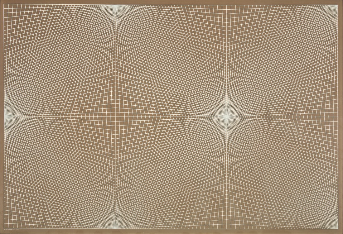 Richard Anuszkiewicz (American, 1930-2020) Convex and Concave, 1972 (1 of 3)