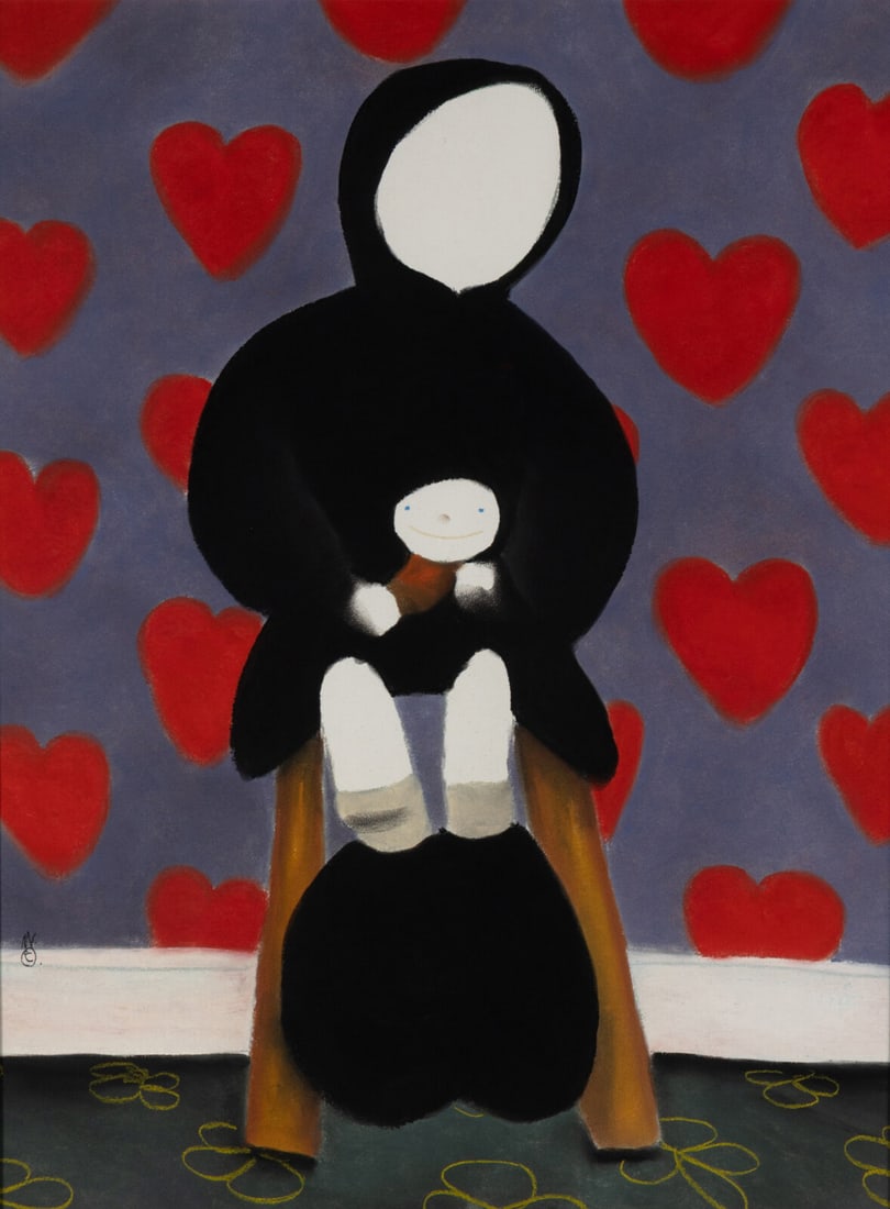 MacKenzie Thorpe (British, b. 1956) With Love, 2004 (1 of 4)