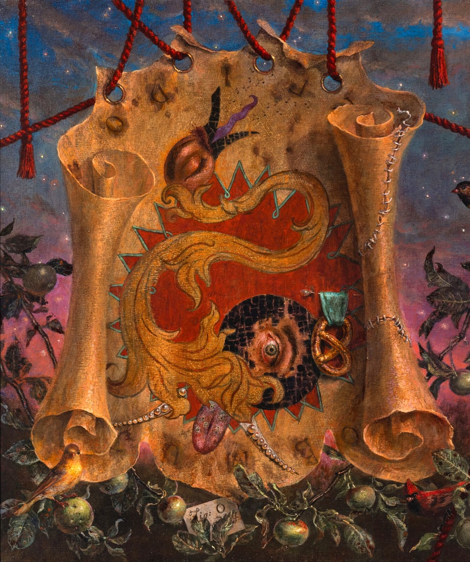 Thomas Woodruff (American, b. 1957) Figure O (from the series The Secret Charts), 1994 (1 of 3)