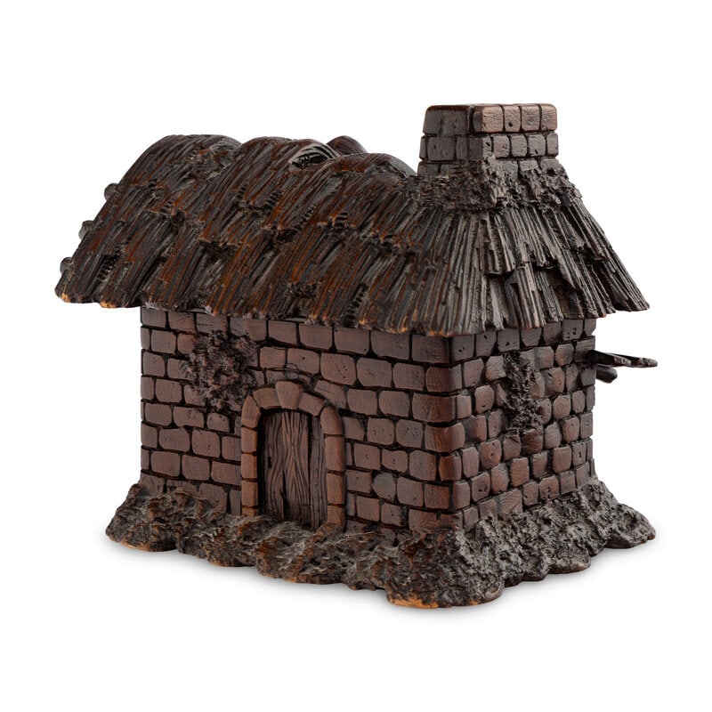 A Black Forest Carved Jewelry Box - 2