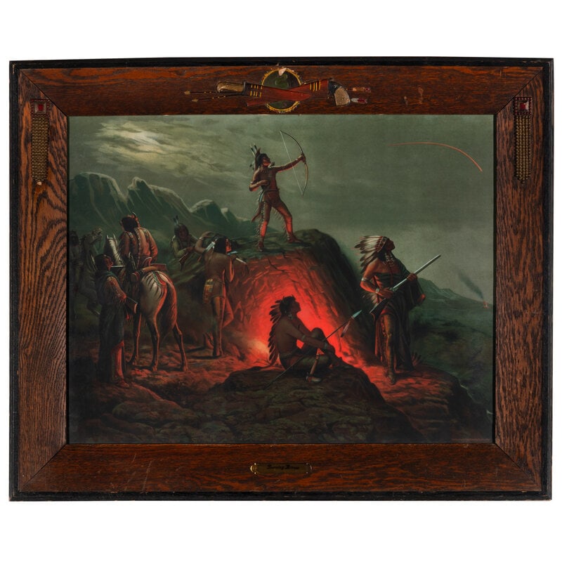 Taber Prang Art Co., The Burning Arrow, 1904 - 2