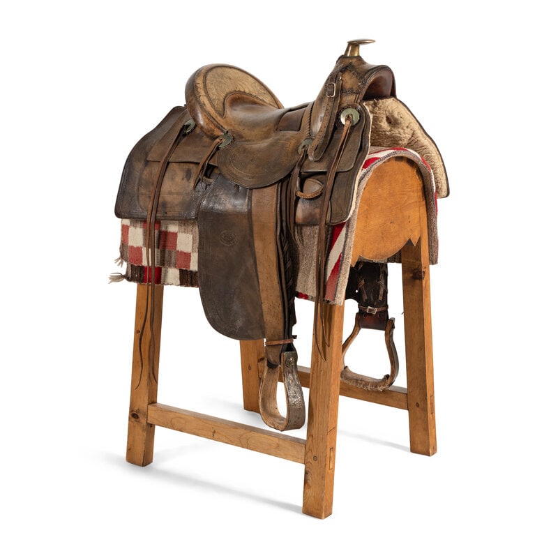 A Western Ranch Saddle, by R.T. Fraser, Colorado - 2