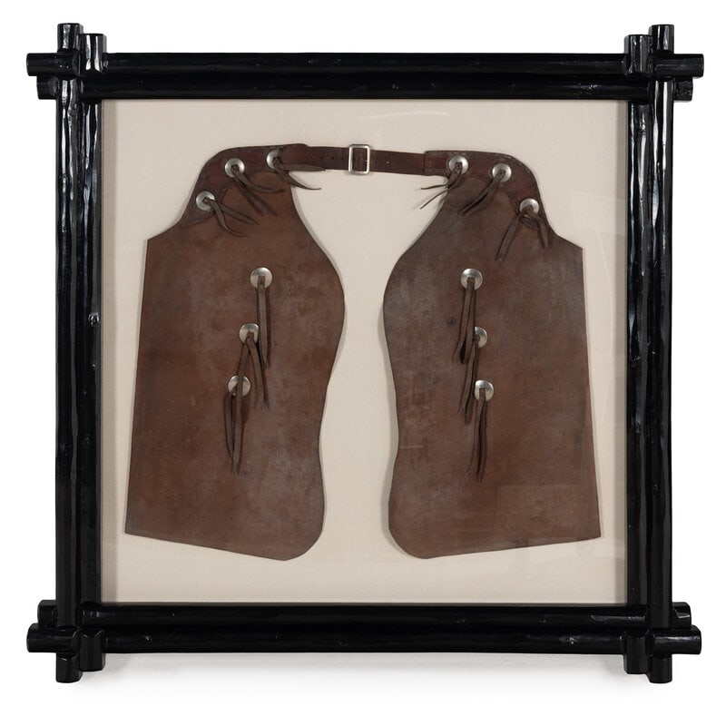 Two Pairs of Joseph Heinrich Framed Cowboy Chaps - 2