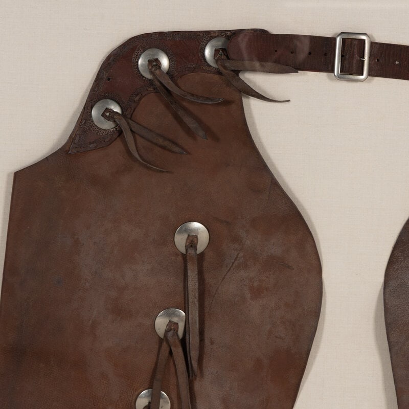 Two Pairs of Joseph Heinrich Framed Cowboy Chaps - 3