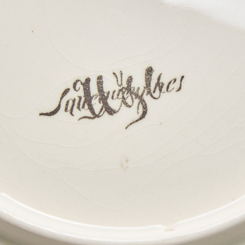 A Group of Six Sarreguemines Ceramic Plates  - 2