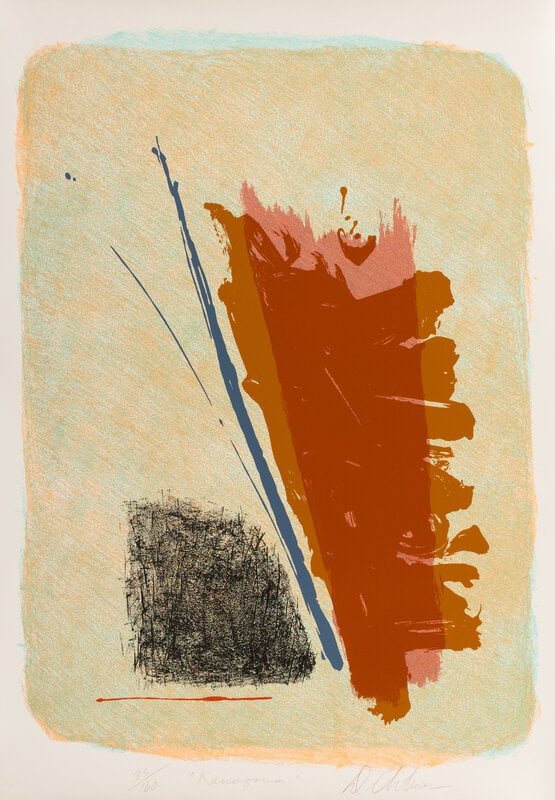 Dan Christensen (American, 1942-2007) Delta Leader, Edo, Kanagana, and Kansas City (four works) - 4