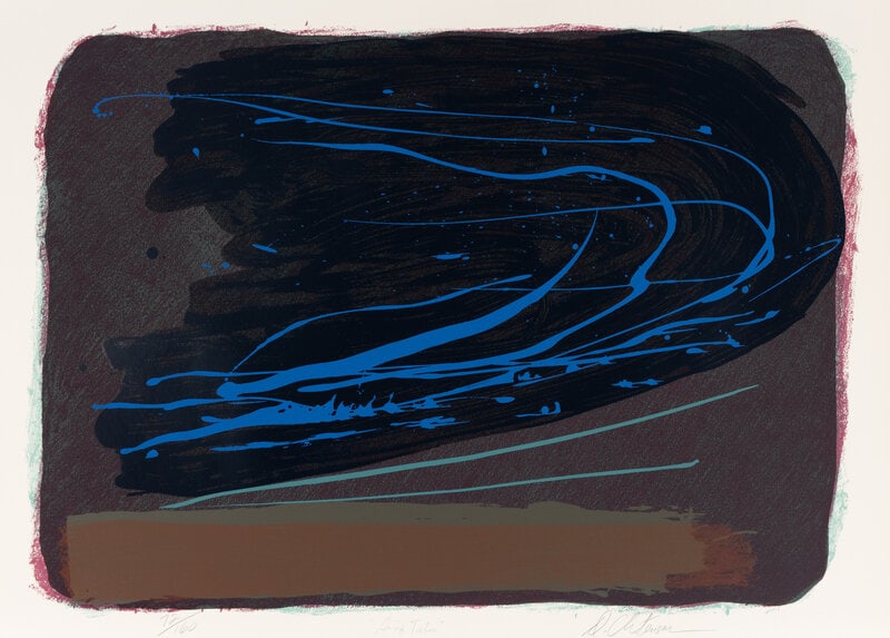 Dan Christensen (American, 1942-2007) Blue Rancho, Latuka, Mojo, and Ring Taboo (four works) - 3