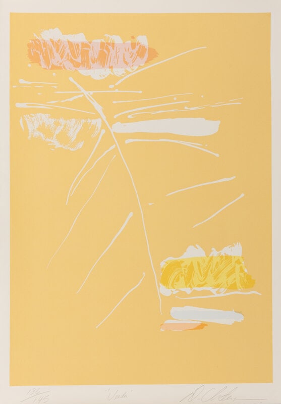 Dan Christensen (American, 1942-2007) Shanidar and Veeda (two works) - 3