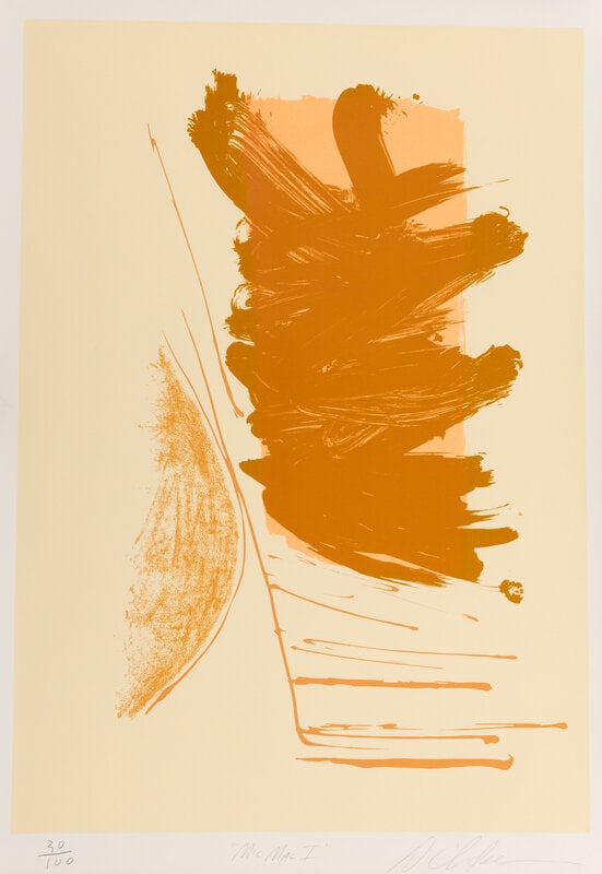 Dan Christensen (American, 1942-2007) Jivaro I, Jivaro II, MicMac I, and MicMac II (four works) - 2