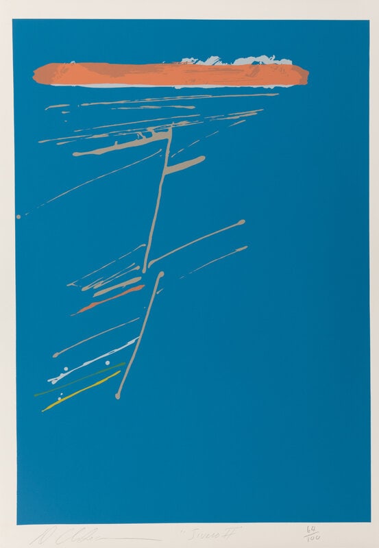 Dan Christensen (American, 1942-2007) Jivaro I, Jivaro II, MicMac I, and MicMac II (four works) - 3