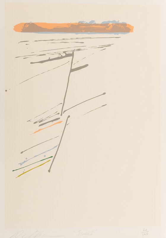 Dan Christensen (American, 1942-2007) Jivaro I, Jivaro II, MicMac I, and MicMac II (four works) - 4