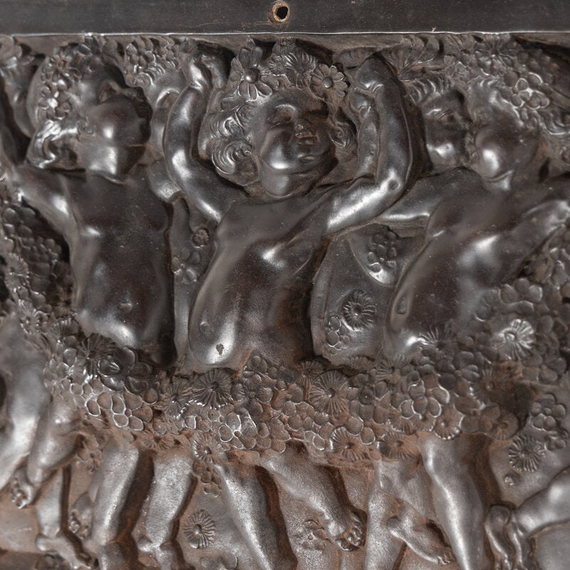 A Neoclassical Style Cast Iron Relief Panel - 2