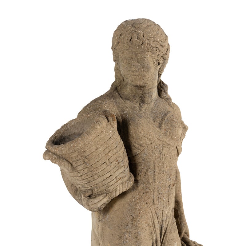A Cast Stone Garden Figure - 3