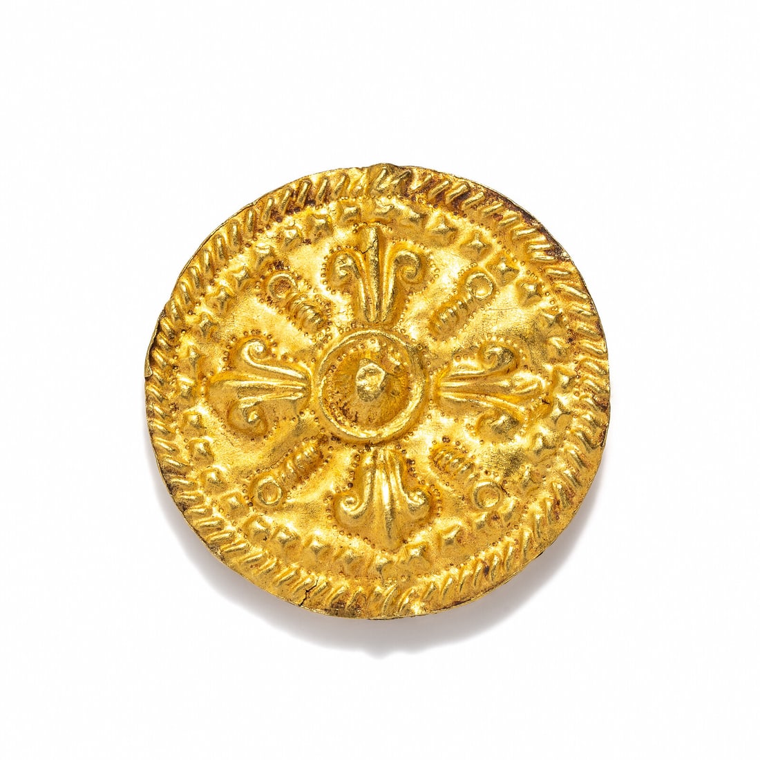 A Hellenistic Gold Double-Sided Rosette - 2
