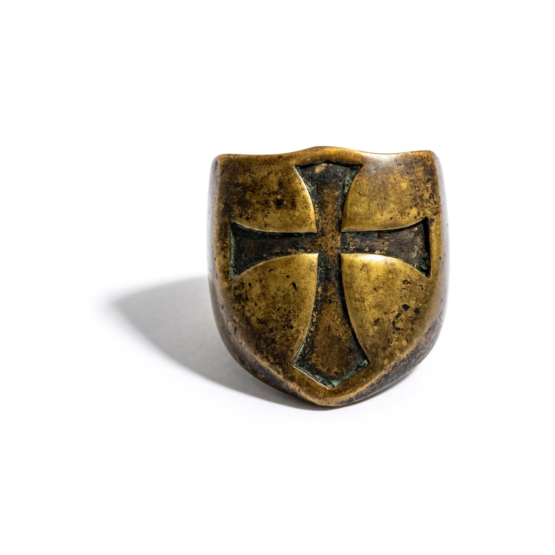 A Templar Bronze Ring - 2